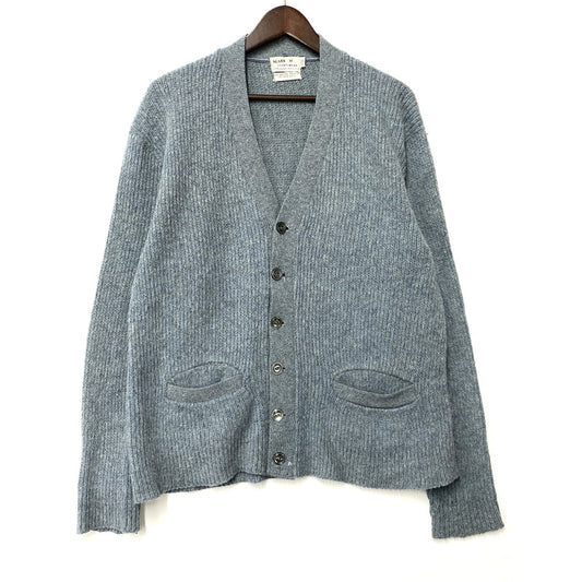 【現状渡し品】【メンズ】 SEARS SPORTSWEAR シアーズ MOHAIR MIXED WOOL CARDIGAN モヘア ミックス ウール カーディガン 146-260315-as-04-izu サイズ：M カラー：ブルー系 万代Net店