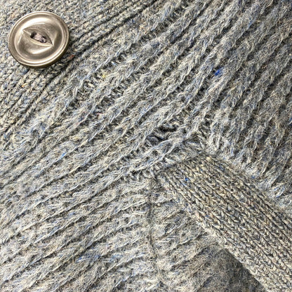 【現状渡し品】【メンズ】 SEARS SPORTSWEAR シアーズ MOHAIR MIXED WOOL CARDIGAN モヘア ミックス ウール カーディガン 146-260315-as-04-izu サイズ：M カラー：ブルー系 万代Net店
