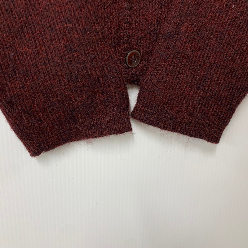 【中古品】【メンズ】 JANTZEN ジャンセン WOOL MOHAIR CARDIGAN ウールモヘアカーディガン USA製 146-260329-as-09-izu サイズ：M カラー：ワインレッド系 万代Net店