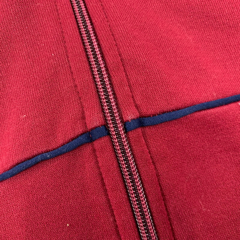 【中古品】【メンズ】 80’S 台湾製 TRACK JACKET トラック ジャケット 146-260312-cs-05-izu サイズ：L カラー：レッド系 万代Net店