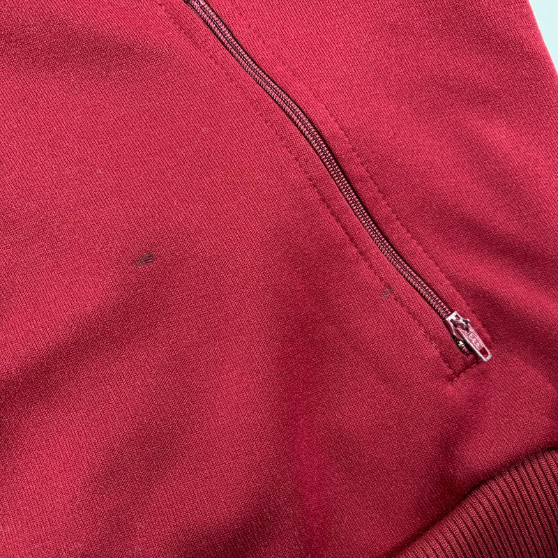【中古品】【メンズ】 80’S 台湾製 TRACK JACKET トラック ジャケット 146-260312-cs-05-izu サイズ：L カラー：レッド系 万代Net店
