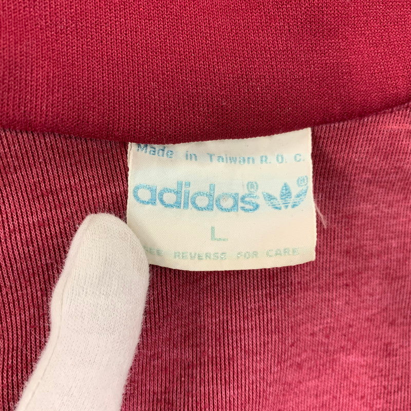 【中古品】【メンズ】 80’S 台湾製 TRACK JACKET トラック ジャケット 146-260312-cs-05-izu サイズ：L カラー：レッド系 万代Net店