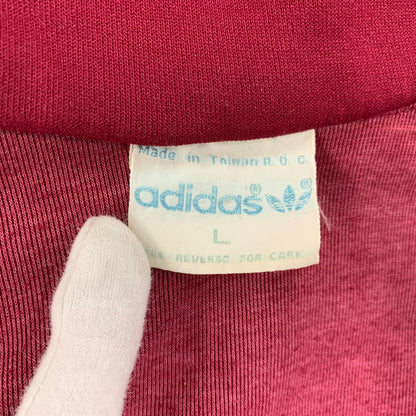 【中古品】【メンズ】 80’S 台湾製 TRACK JACKET トラック ジャケット 146-260312-cs-05-izu サイズ：L カラー：レッド系 万代Net店