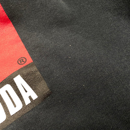 【中古品】【メンズ】 LOGO PRINT HOODIE ロゴ プリント フーディー パーカー 長袖 トップス 142-260316-as-07-izu サイズ：M カラー：ブラック 万代Net店