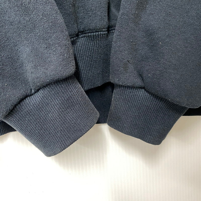 【中古品】【メンズ】 LOGO PRINT HOODIE ロゴ プリント フーディー パーカー 長袖 トップス 142-260316-as-07-izu サイズ：M カラー：ブラック 万代Net店