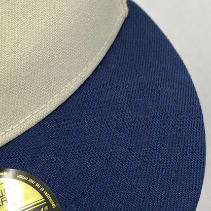 【中古品】【メンズ/レディース】 NEW ERA ニューエラ LOS ANGELES DODGERS CO CITY CONNECT CAPロサンゼルス・ドジャース シティコネクトキャップ 帽子 185-260318-tt-04-izu サイズ：8 (63.5cm) カラー：アイボリー×ネイビー 万代Net店