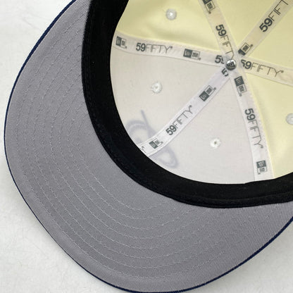 【中古品】【メンズ/レディース】 NEW ERA ニューエラ LOS ANGELES DODGERS CO CITY CONNECT CAPロサンゼルス・ドジャース シティコネクトキャップ 帽子 185-260318-tt-04-izu サイズ：8 (63.5cm) カラー：アイボリー×ネイビー 万代Net店