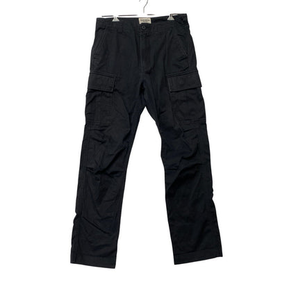 【中古品】【メンズ】 AVIREX アヴィレックス 6126129 BASIC FATIGUE PANTS ベーシック ファティーグ パンツ ボトムス ズボン 156-260317-cs-17-izu サイズ：L カラー：ブラック 万代Net店