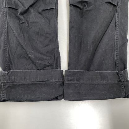 【中古品】【メンズ】 AVIREX アヴィレックス 6126129 BASIC FATIGUE PANTS ベーシック ファティーグ パンツ ボトムス ズボン 156-260317-cs-17-izu サイズ：L カラー：ブラック 万代Net店