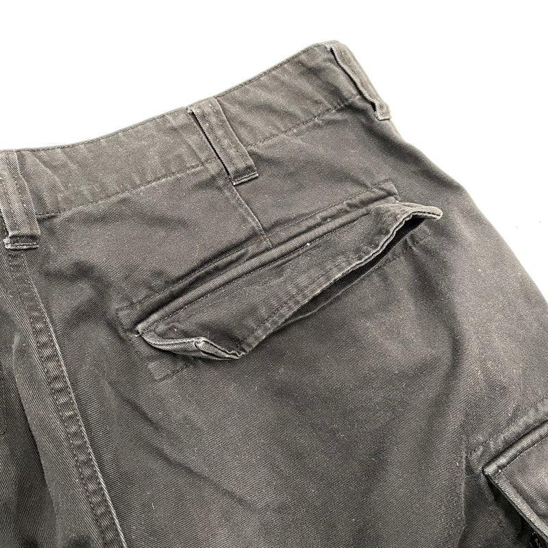 【中古品】【メンズ】 AVIREX アヴィレックス 6126129 BASIC FATIGUE PANTS ベーシック ファティーグ パンツ ボトムス ズボン 156-260317-cs-17-izu サイズ：L カラー：ブラック 万代Net店