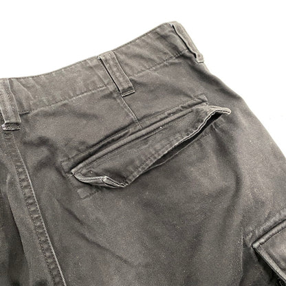 【中古品】【メンズ】 AVIREX アヴィレックス 6126129 BASIC FATIGUE PANTS ベーシック ファティーグ パンツ ボトムス ズボン 156-260317-cs-17-izu サイズ：L カラー：ブラック 万代Net店