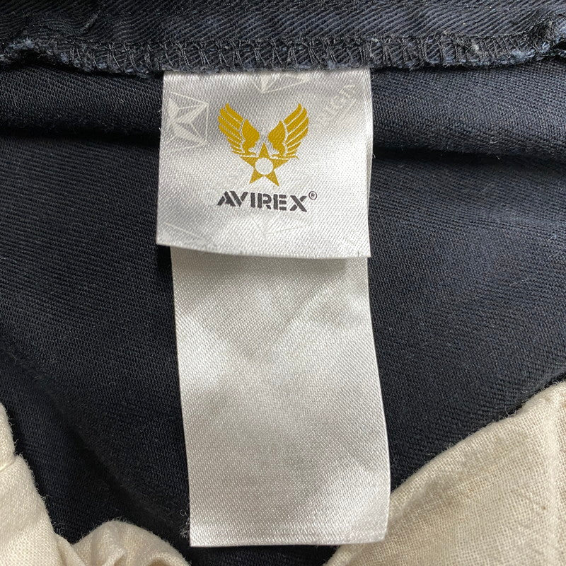 【中古品】【メンズ】 AVIREX アヴィレックス 6126129 BASIC FATIGUE PANTS ベーシック ファティーグ パンツ ボトムス ズボン 156-260317-cs-17-izu サイズ：L カラー：ブラック 万代Net店