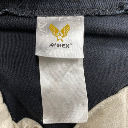 【中古品】【メンズ】 AVIREX アヴィレックス 6126129 BASIC FATIGUE PANTS ベーシック ファティーグ パンツ ボトムス ズボン 156-260317-cs-17-izu サイズ：L カラー：ブラック 万代Net店