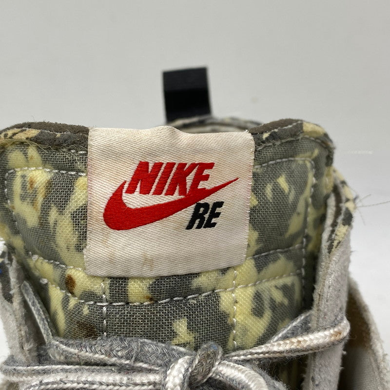 【現状渡し品】【メンズ】 ×READYMADE CZ3589-100 BLAZER MID ブレーザーミッド スニーカー 靴 160-260318-tt-06-izu サイズ：27cm カラー：WHITE/BLACK-PURE PLATINUM 万代Net店
