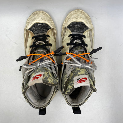 【現状渡し品】【メンズ】 ×READYMADE CZ3589-100 BLAZER MID ブレーザーミッド スニーカー 靴 160-260318-tt-06-izu サイズ：27cm カラー：WHITE/BLACK-PURE PLATINUM 万代Net店