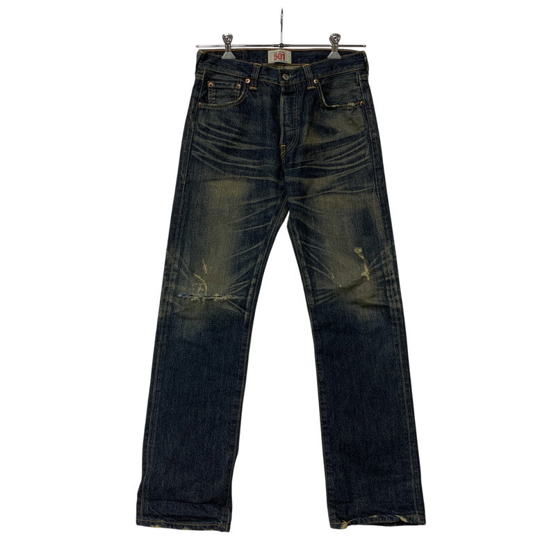 【中古品】【メンズ】 08501-00 501 DAMAGE DENIM PANTS ダメージ デニム パンツ ボトムス ズボン 158-260312-cs-01-izu サイズ：W30 L32 カラー：インディゴ 万代Net店