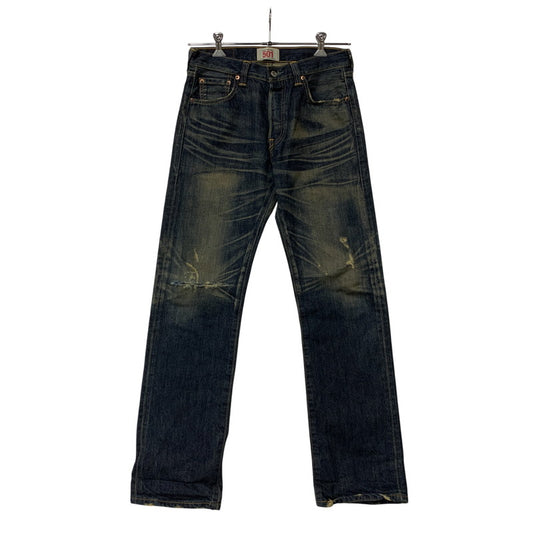 【中古品】【メンズ】 08501-00 501 DAMAGE DENIM PANTS ダメージ デニム パンツ ボトムス ズボン 158-260312-cs-01-izu サイズ：W30 L32 カラー：インディゴ 万代Net店