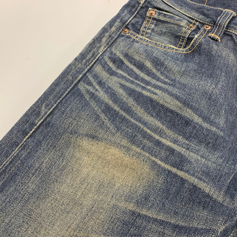【中古品】【メンズ】 08501-00 501 DAMAGE DENIM PANTS ダメージ デニム パンツ ボトムス ズボン 158-260312-cs-01-izu サイズ：W30 L32 カラー：インディゴ 万代Net店