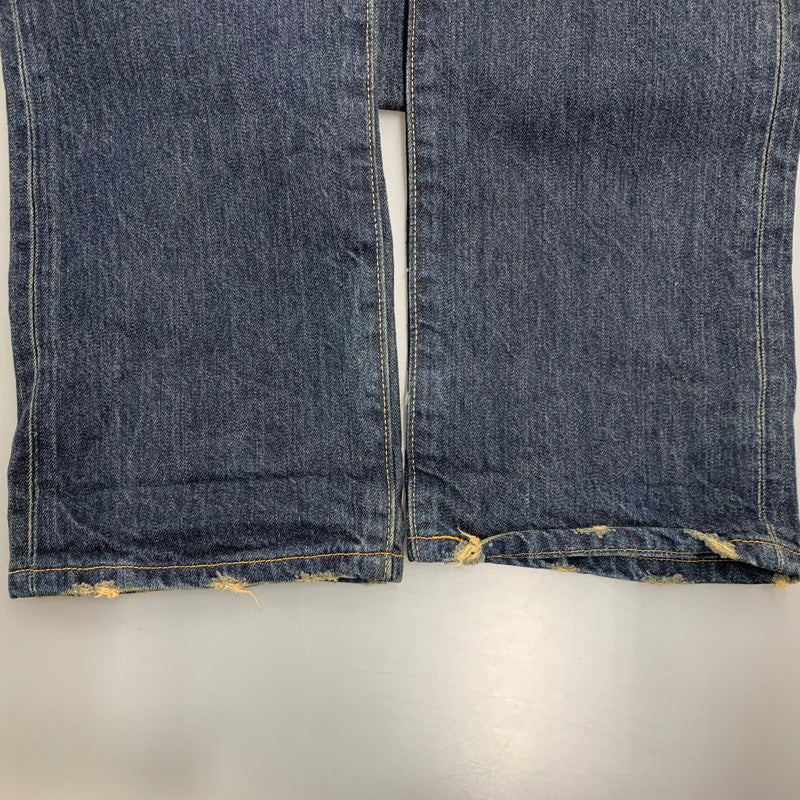 【中古品】【メンズ】 08501-00 501 DAMAGE DENIM PANTS ダメージ デニム パンツ ボトムス ズボン 158-260312-cs-01-izu サイズ：W30 L32 カラー：インディゴ 万代Net店