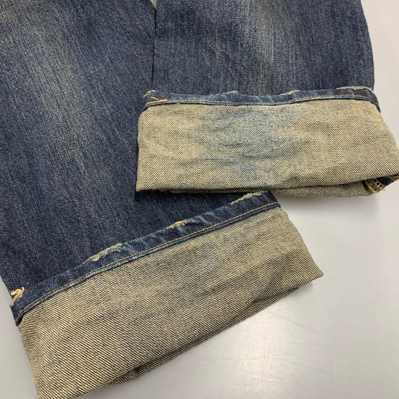【中古品】【メンズ】 08501-00 501 DAMAGE DENIM PANTS ダメージ デニム パンツ ボトムス ズボン 158-260312-cs-01-izu サイズ：W30 L32 カラー：インディゴ 万代Net店