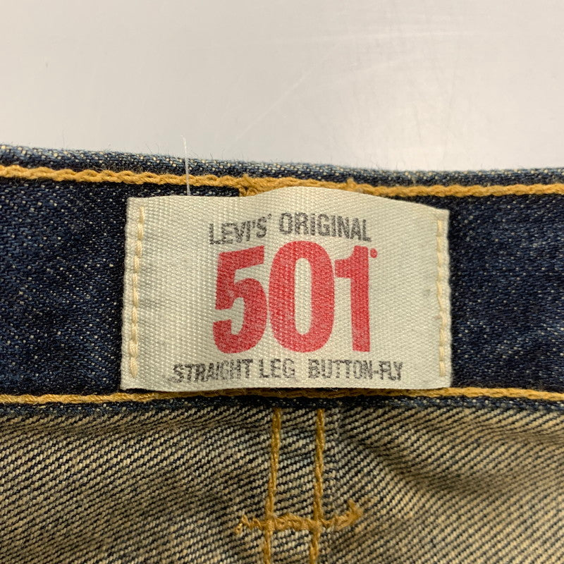 【中古品】【メンズ】 08501-00 501 DAMAGE DENIM PANTS ダメージ デニム パンツ ボトムス ズボン 158-260312-cs-01-izu サイズ：W30 L32 カラー：インディゴ 万代Net店