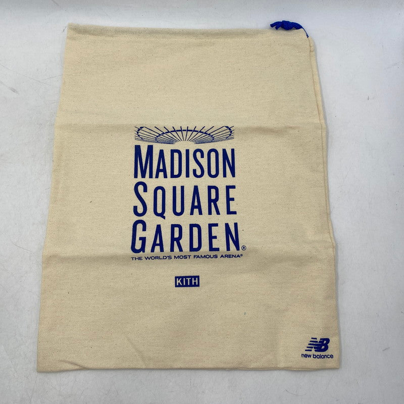 【中古品】【メンズ】 NEW BALANCE ニューバランス × KITH キス × MADISON SQUARE GARDEN マディソンスクエアガーデン スニーカー 靴 162-260312-kh-02-izu サイズ：28.5 カラー：ネイビー系 万代Net店