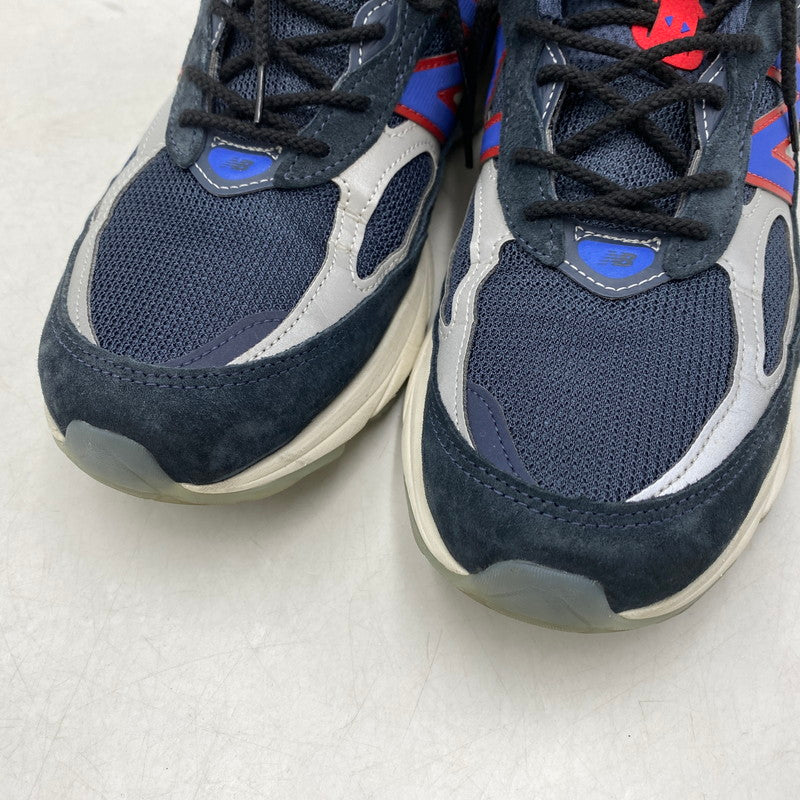 【中古品】【メンズ】 NEW BALANCE ニューバランス × KITH キス × MADISON SQUARE GARDEN マディソンスクエアガーデン スニーカー 靴 162-260312-kh-02-izu サイズ：28.5 カラー：ネイビー系 万代Net店