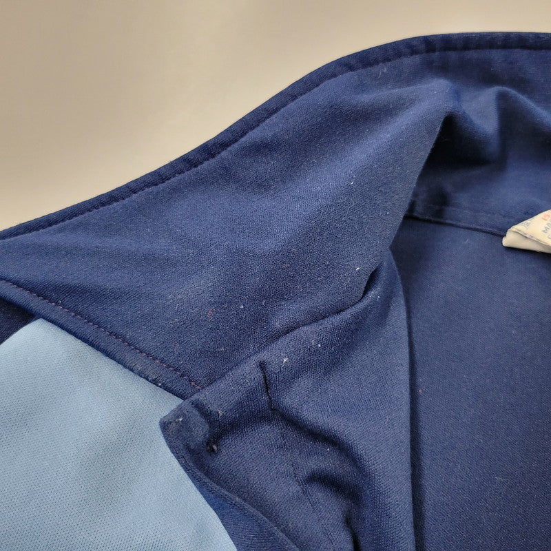 【中古品】【メンズ】 HILTON ヒルトン 70’S USA製 ATOMIC HALF BUTTON BOWLING SHIRT アトミック ハーフ ボタン ボーリング シャツ トップス 半袖 146-260317-cs-07-izu サイズ：M カラー：ブルー 万代Net店