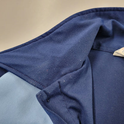 【中古品】【メンズ】 HILTON ヒルトン 70’S USA製 ATOMIC HALF BUTTON BOWLING SHIRT アトミック ハーフ ボタン ボーリング シャツ トップス 半袖 146-260317-cs-07-izu サイズ：M カラー：ブルー 万代Net店