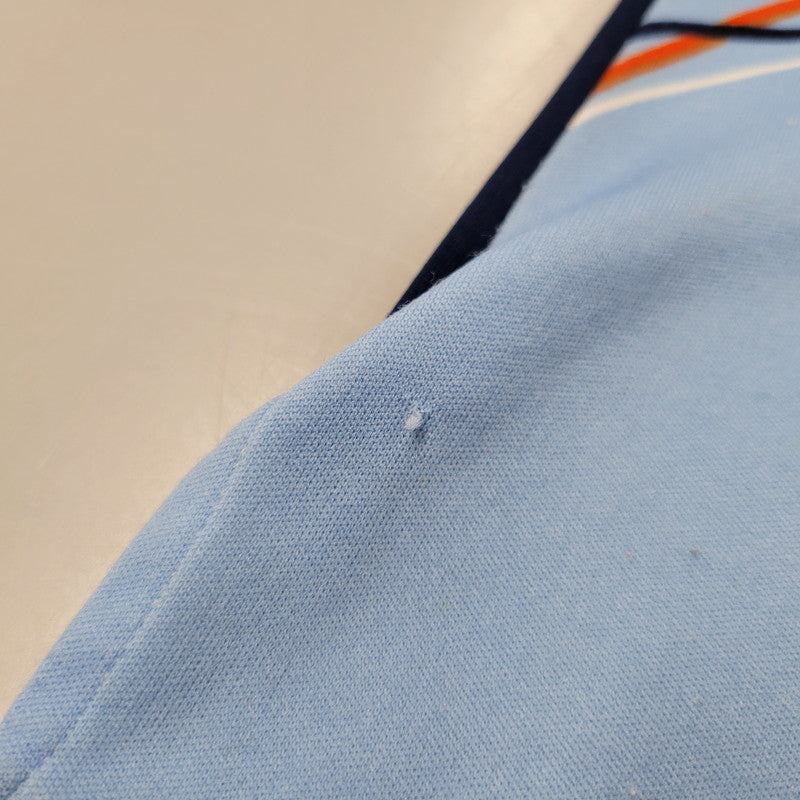 【中古品】【メンズ】 HILTON ヒルトン 70’S USA製 ATOMIC HALF BUTTON BOWLING SHIRT アトミック ハーフ ボタン ボーリング シャツ トップス 半袖 146-260317-cs-07-izu サイズ：M カラー：ブルー 万代Net店