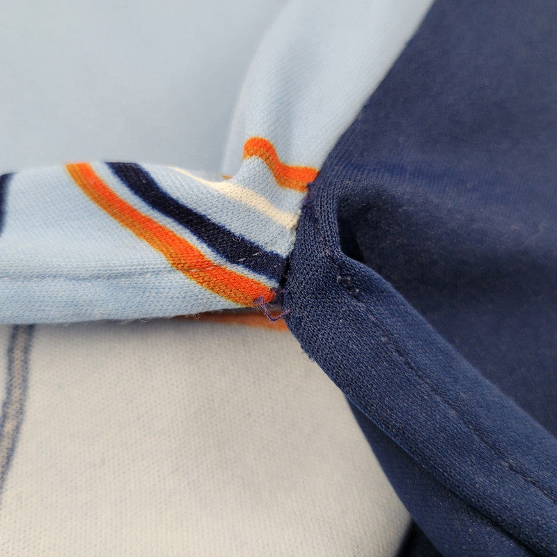 【中古品】【メンズ】 HILTON ヒルトン 70’S USA製 ATOMIC HALF BUTTON BOWLING SHIRT アトミック ハーフ ボタン ボーリング シャツ トップス 半袖 146-260317-cs-07-izu サイズ：M カラー：ブルー 万代Net店