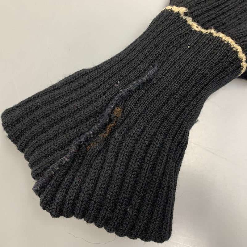 【中古品】【メンズ】 PURITAN ピューリタン 50’S ROCKABILLY KNIT SWEATER ロカビリー ニット セーター トップス 長袖 146-260312-cs-08-izu サイズ：38 カラー：ブラック 万代Net店