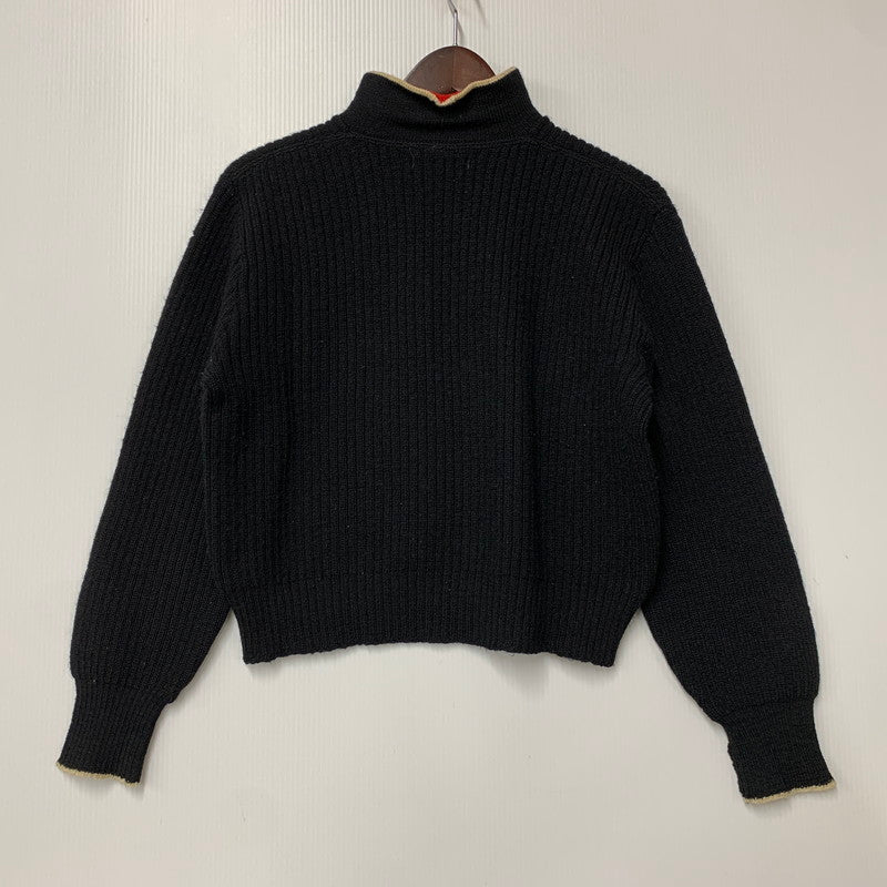 【中古品】【メンズ】 PURITAN ピューリタン 50’S ROCKABILLY KNIT SWEATER ロカビリー ニット セーター トップス 長袖 146-260312-cs-08-izu サイズ：38 カラー：ブラック 万代Net店