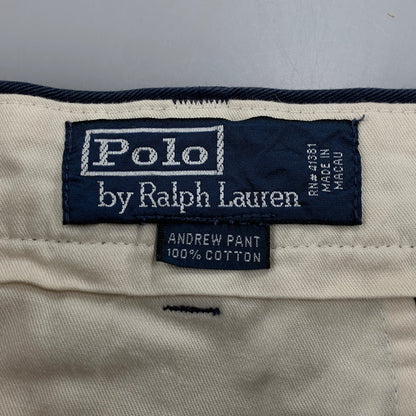 【中古品】【メンズ】 POLO CHINO ポロ チノ マカウ製 ANDREW PANT アンドリュー パンツ ズボン ボトムス 157-260313-ya-11-izu サイズ：36/30 カラー：NAVY 万代Net店