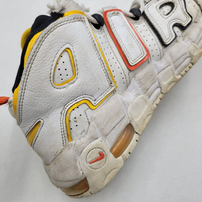 【現状渡し品】【レディース】 AIR MORE UPTEMPO GS DD9282-100 エア モアアップテンポ スニーカー シューズ 靴 166-260319-as-06-izu サイズ：24cm カラー：WHITE/UNIVERSITY GOLD 万代Net店