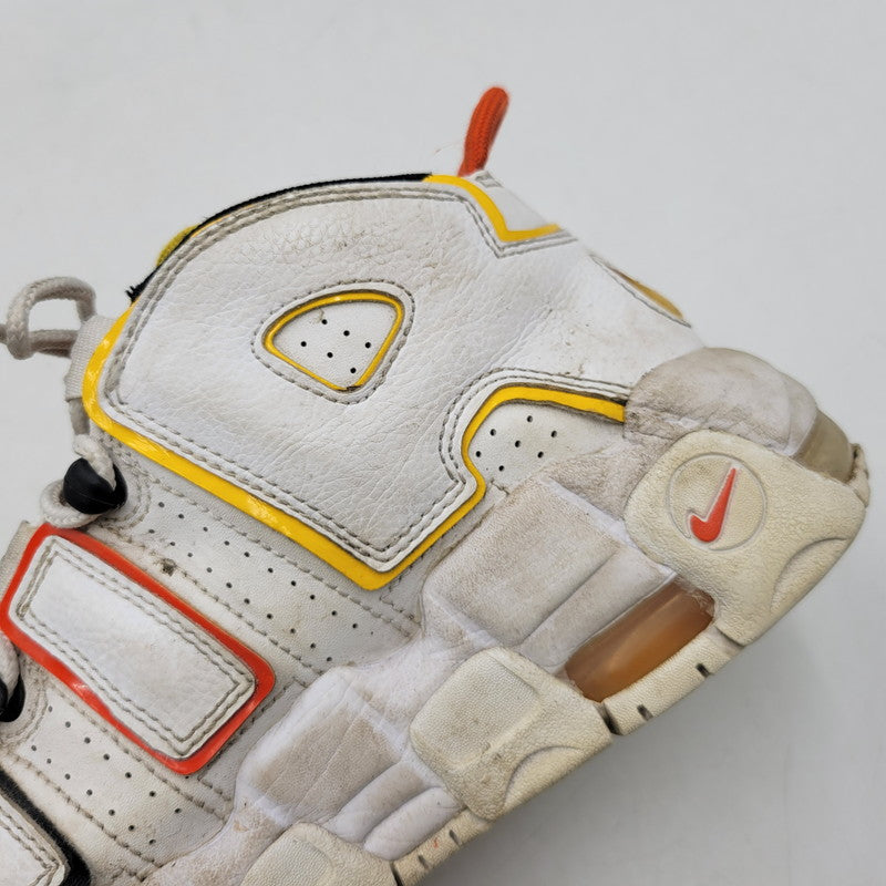 【現状渡し品】【レディース】 AIR MORE UPTEMPO GS DD9282-100 エア モアアップテンポ スニーカー シューズ 靴 166-260319-as-06-izu サイズ：24cm カラー：WHITE/UNIVERSITY GOLD 万代Net店