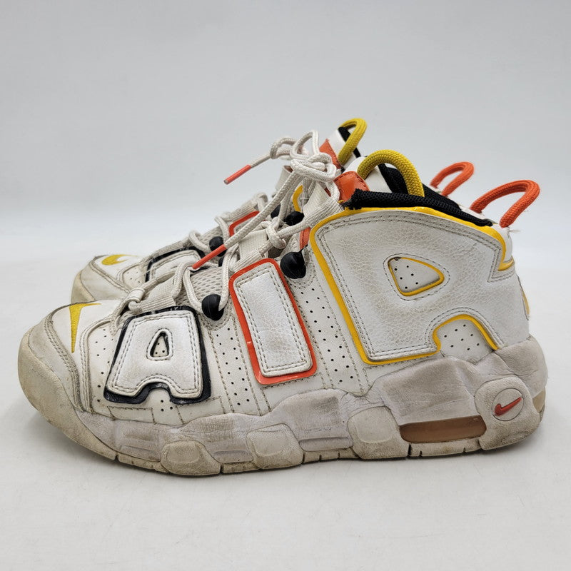 【現状渡し品】【レディース】 AIR MORE UPTEMPO GS DD9282-100 エア モアアップテンポ スニーカー シューズ 靴 166-260319-as-06-izu サイズ：24cm カラー：WHITE/UNIVERSITY GOLD 万代Net店