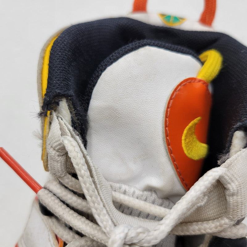 【現状渡し品】【レディース】 AIR MORE UPTEMPO GS DD9282-100 エア モアアップテンポ スニーカー シューズ 靴 166-260319-as-06-izu サイズ：24cm カラー：WHITE/UNIVERSITY GOLD 万代Net店
