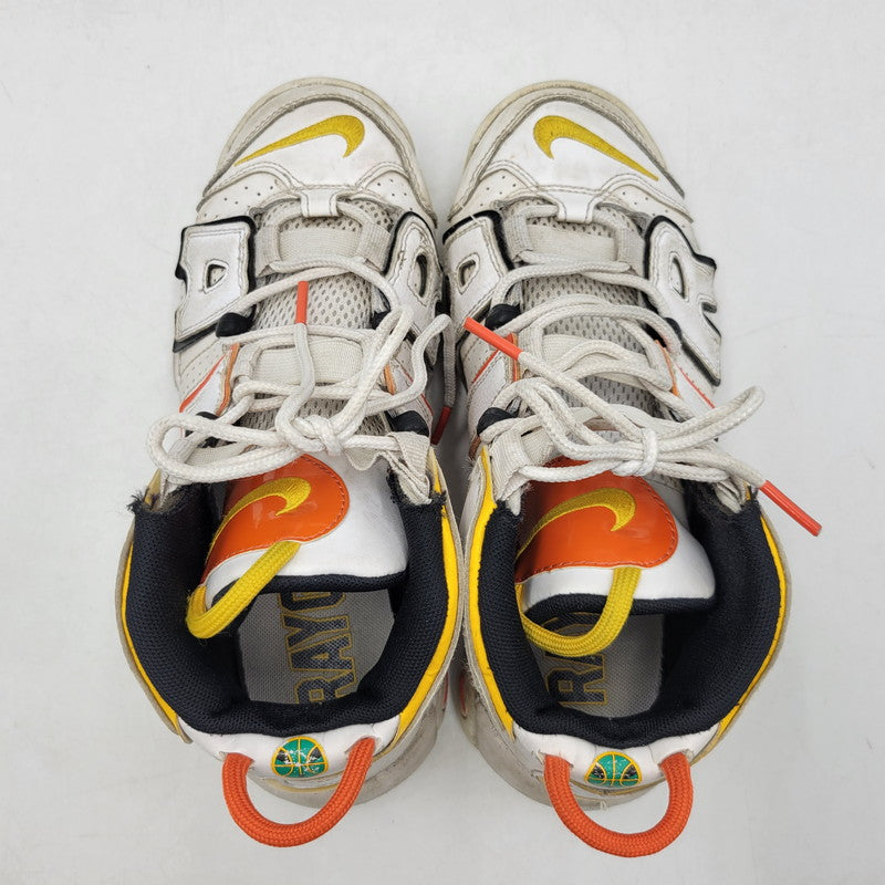 【現状渡し品】【レディース】 AIR MORE UPTEMPO GS DD9282-100 エア モアアップテンポ スニーカー シューズ 靴 166-260319-as-06-izu サイズ：24cm カラー：WHITE/UNIVERSITY GOLD 万代Net店