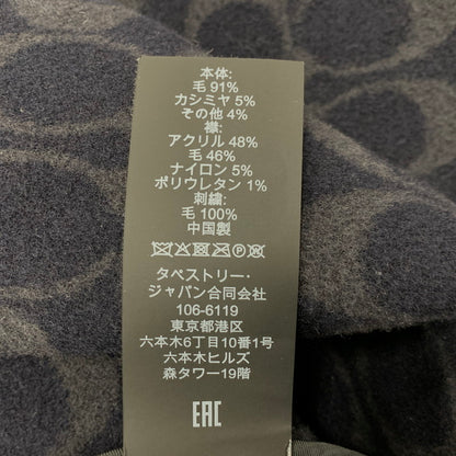 【中古品】【レディース】 ZIP CAPE COAT C5503 ジップ ケープ コート ポンチョ アウター 168-260313-ay-03-izu サイズ：XS/S カラー：ネイビー 万代Net店