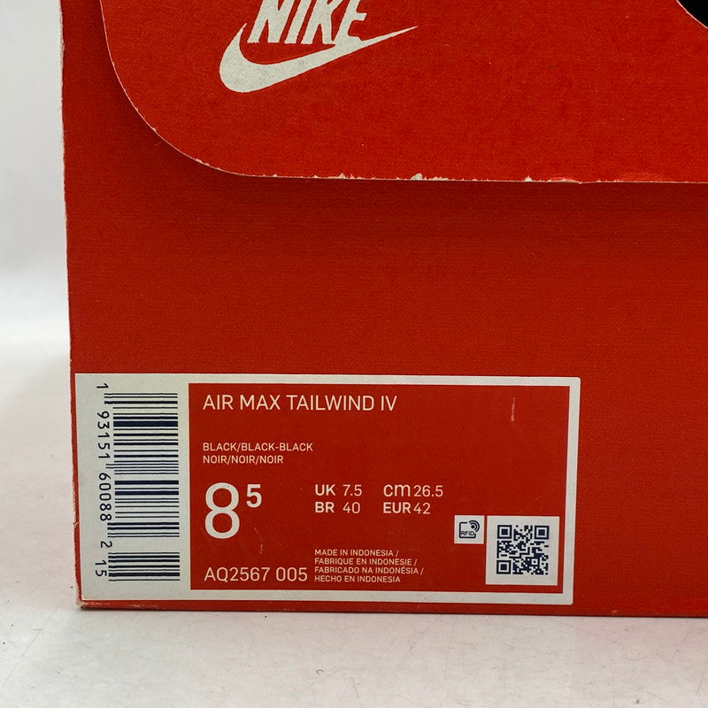 【中古品】【メンズ】 AQ2567-005 AIR MAX TAILWIND 4 エアマックス テイルウインド フォー スニーカー シューズ 靴 160-260319-cs-05-izu サイズ：26.5cm カラー：BLACK/BLACK-BLACK 万代Net店