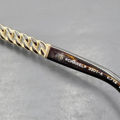 【中古品】【メンズ/レディース】 3301-A C.714 SUNGLASSES サングラス 小物 服飾雑貨 183-260313-ay-05-izu サイズ：54口16-140 カラー：ブラウン系 万代Net店