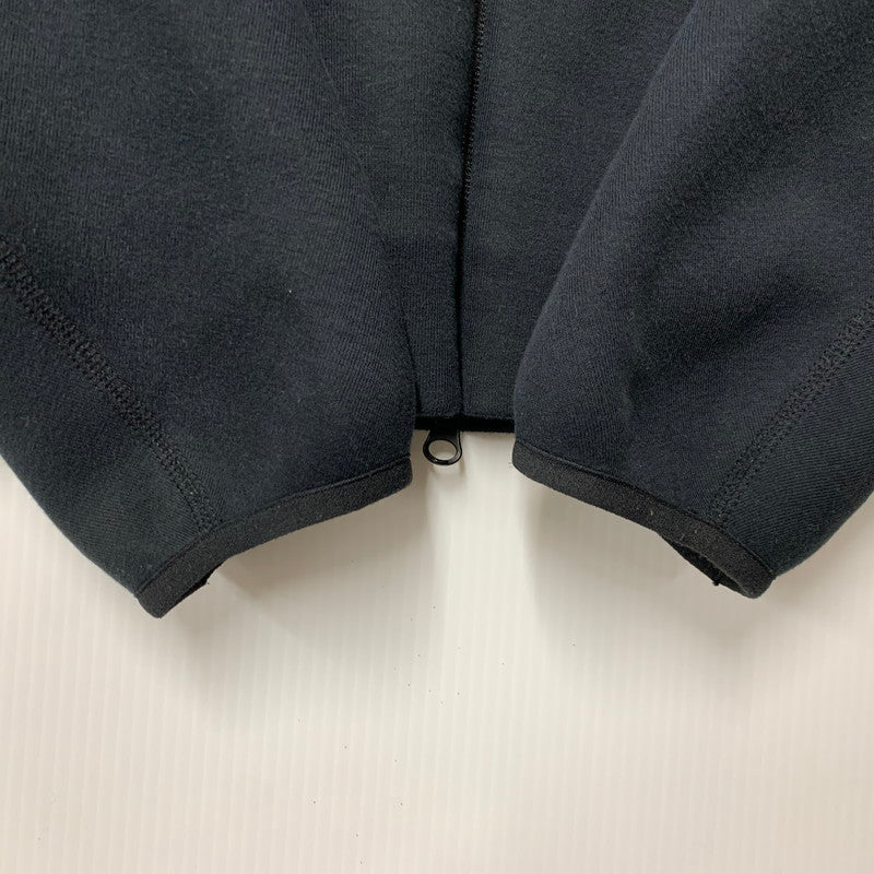 【中古品】【メンズ】 TECH FLC FZ HOODIE FB7922-010 テック フリース ウィンドランナー フルジップ パーカー 長袖 トップス 148-260313-ay-02-izu サイズ：L カラー：ブラック 万代Net店