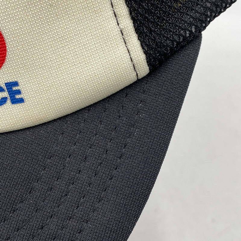 【中古品】【メンズ/レディース】 HYSTERIC GLAMOUR ヒステリックグラマー 02241QH03 HIGH PERFORMANCE MESH CAP ハイパフォーマンスメッシュキャップ 帽子 185-260318-tt-05-izu サイズ：FREE カラー：アイボリー×ブラック 万代Net店