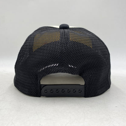 【中古品】【メンズ/レディース】 HYSTERIC GLAMOUR ヒステリックグラマー 02241QH03 HIGH PERFORMANCE MESH CAP ハイパフォーマンスメッシュキャップ 帽子 185-260318-tt-05-izu サイズ：FREE カラー：アイボリー×ブラック 万代Net店