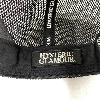 【中古品】【メンズ/レディース】 HYSTERIC GLAMOUR ヒステリックグラマー 02241QH03 HIGH PERFORMANCE MESH CAP ハイパフォーマンスメッシュキャップ 帽子 185-260318-tt-05-izu サイズ：FREE カラー：アイボリー×ブラック 万代Net店