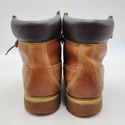 【中古品】【メンズ】 Timberland ティンバーランド 6 INCH PREMIUM LEATHER BOOTS 44519 6インチ プレミアム レザー ブーツ シューズ 靴 164-260313-ay-07-izu サイズ：8W カラー：ブラウン 万代Net店