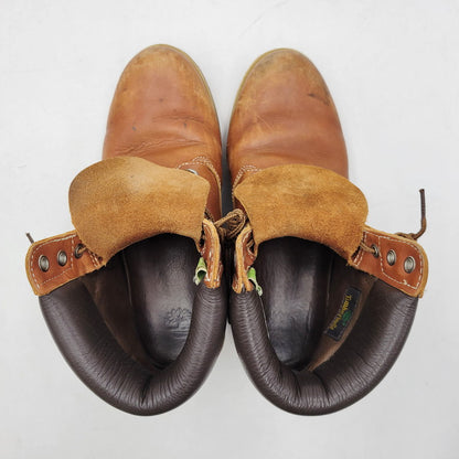【中古品】【メンズ】 Timberland ティンバーランド 6 INCH PREMIUM LEATHER BOOTS 44519 6インチ プレミアム レザー ブーツ シューズ 靴 164-260313-ay-07-izu サイズ：8W カラー：ブラウン 万代Net店