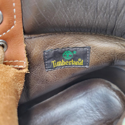 【中古品】【メンズ】 Timberland ティンバーランド 6 INCH PREMIUM LEATHER BOOTS 44519 6インチ プレミアム レザー ブーツ シューズ 靴 164-260313-ay-07-izu サイズ：8W カラー：ブラウン 万代Net店