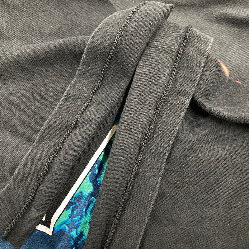 【中古品】【メンズ】 HANES ヘインズ 両シングル c1992 HARLEY-DAVIDSON HARD RIDE SS PRINT TEE ハーレーダビッドソン ハードライド ショートスリーブ プリント Tシャツ トップス 146-260319-kh-08-izu サイズ：M カラー：ブラック 万代Net店